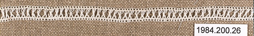 Insertion, Cotton, needle lace, Armenian