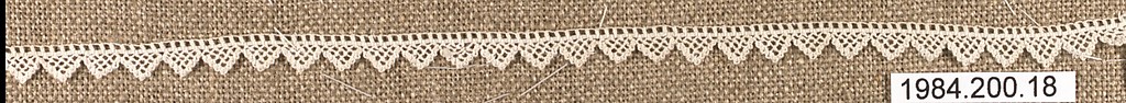 Edging, Cotton, needle lace, Armenian