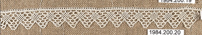 Edging, Cotton, needle lace, Armenian