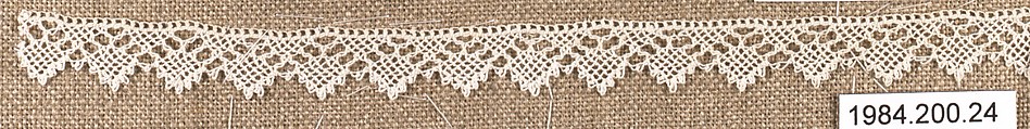 Edging, Cotton, needle lace, Armenian