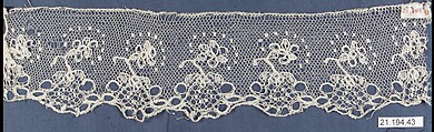 Piece, Bobbin lace, Hungarian