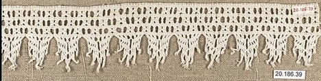 Edging, Macramé, Italian