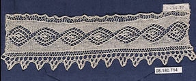 Border, Knitted lace, Italian