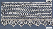 Fragment, Knitted lace, Italian