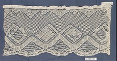 Fragment, Knitted lace, Italian