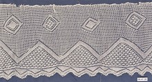 Edging, Knitted lace, Italian