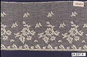 Strip, Machine made lace, French