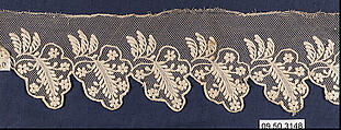 Edging, Machine made lace, British