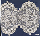 Fragment, Machine made lace, Italian