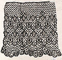Fragment, Bobbin guipure lace, French