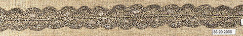 Piece, Bobbin lace, possibly French