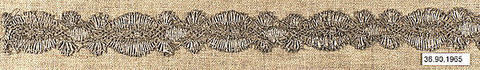 Piece, Bobbin lace, possibly French