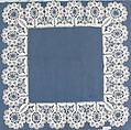 Handkerchief border, Bobbin lace, Russian