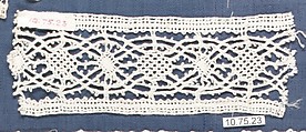 Fragment, Bobbin lace, Italian