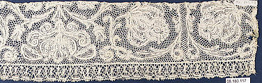 Fragment, Bobbin lace, Flemish