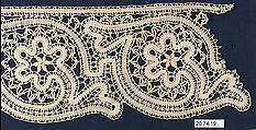 Fragment, Bobbin lace, German