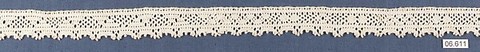 Edging, Bobbin lace, Greek, probably Crete