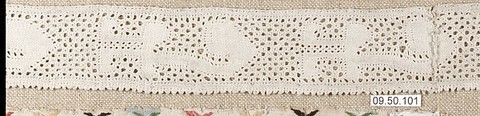 Strip, Bobbin lace, German