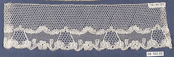 Fragment, Bobbin lace, British, Chinnor, Oxfordshire