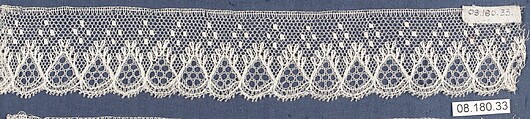 Piece, Bobbin lace, British, Northamptonshire