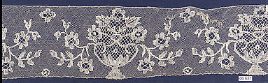 Strip, Bobbin lace, Flemish, Antwerp