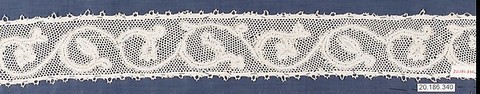 Strip, Bobbin lace, Italian, Milan