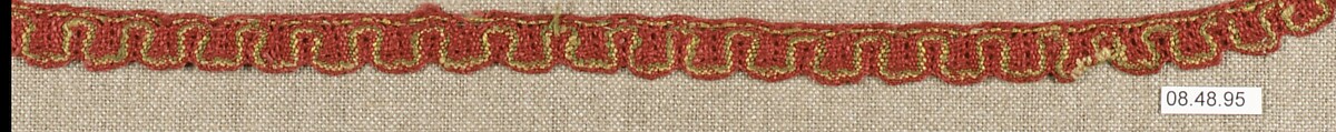 Edging, Silk, bobbin lace, Hungarian-Slovak