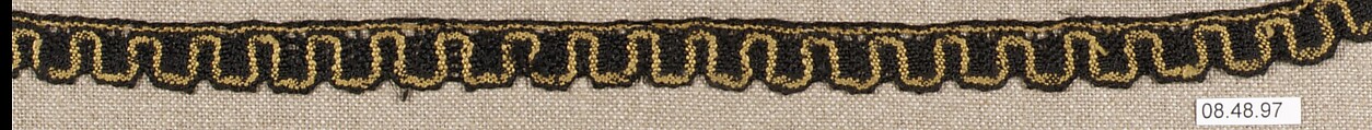 Edging, Silk, bobbin lace, Hungarian-Slovak