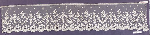 Border, Bobbin lace, Brussels bobbin lace, Belgian, Brussels