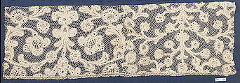 Fragment, Bobbin lace, Milanese lace, Flemish