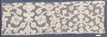 Fragment, Bobbin lace, Milanese lace, Flemish