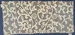 Fragment, Bobbin lace, Milanese lace, Flemish