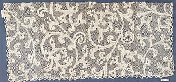 Fragment, Bobbin lace, Milanese lace, Flemish