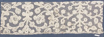 Fragment, Bobbin lace, Milanese lace, Flemish