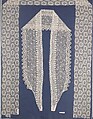 Fragment, Bobbin lace, British, Buckinghamshire
