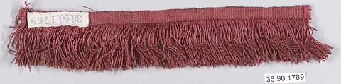 Fringe, Silk, British