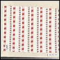 Piece (one of 116), Cotton, German