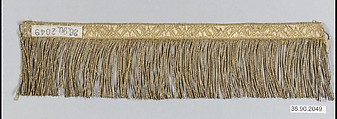 Fringe, Metal thread, French