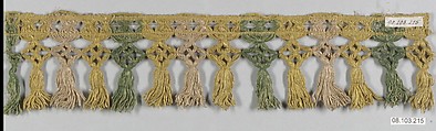 Fringe, Cotton, Italian or Spanish