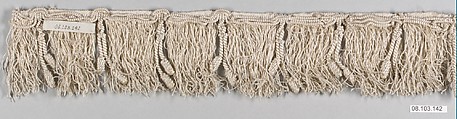 Fringe, Silk, probably European