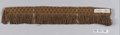Fringe, Silk, probably European