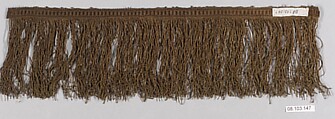 Fringe, Silk, probably European