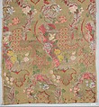 Piece, Silk and metal thread, possibly Italian