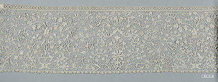Flounce, Needle lace, Flemish
