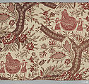 Triumfa España en las Americas (The Triumph of Spain in the Americas), Cotton, block printed, Spanish