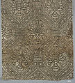 Length of block printed linen, Linen, Spanish