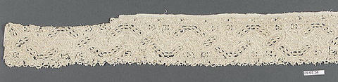 Border, Cutwork, possibly Italian