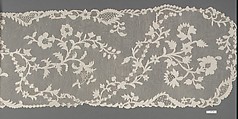 Scarf, Needle lace, French