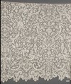 Flounce, Needle lace, Point de France, French