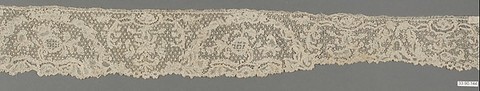 Edging, Needle lace, point d’Alençon, French
